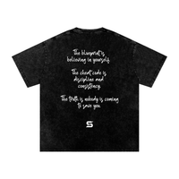 Spann Bar Graphic - Oversized Cotton T-Shirt