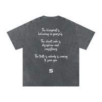 Spann Bar Graphic - Oversized Cotton T-Shirt