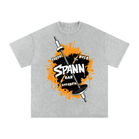 Spann Bar Graphic - Oversized Cotton T-Shirt