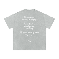 Spann Bar Graphic - Oversized Cotton T-Shirt