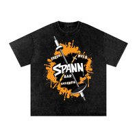 Spann Bar Graphic - Oversized Cotton T-Shirt